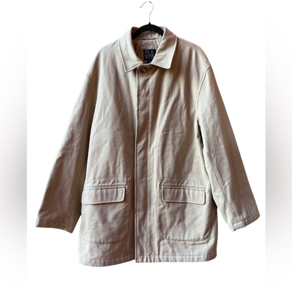 Jos A Bank Men's Cream Jacket Size:XL NWT